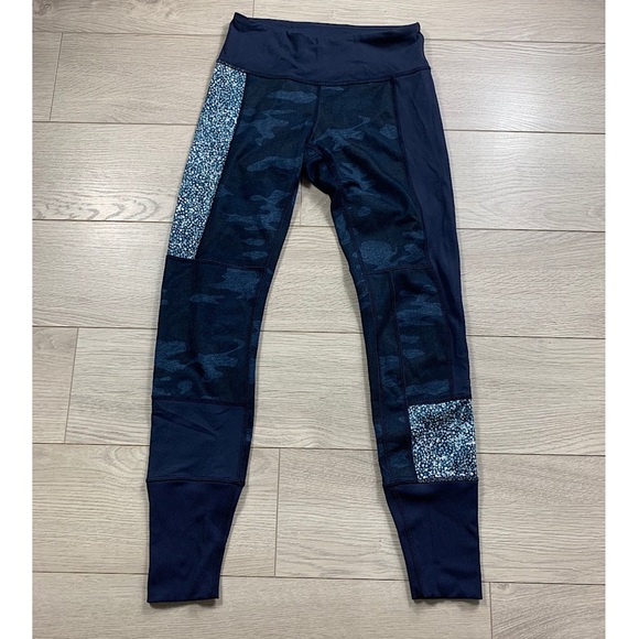 Lululemon Wunder Under Pant *Full-On Luon (Sashiko) Kanoko Twist Inkwell - Picture 2 of 11